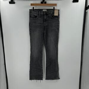 Madewell Women's Flare Jeans in Dark Gray